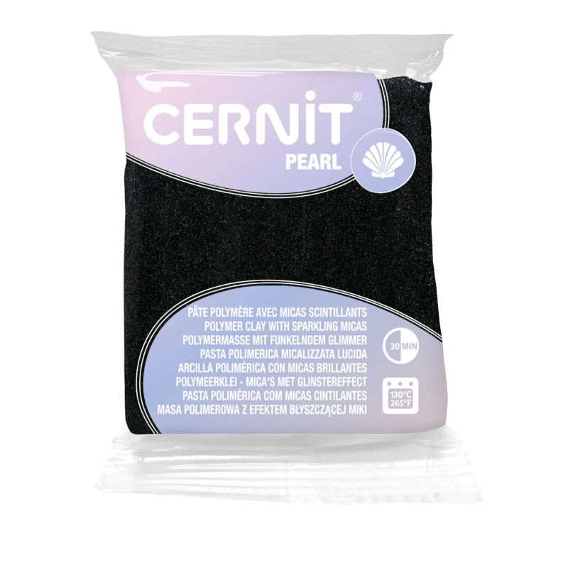 Cernit Pearl fekete 56g