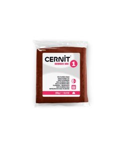 Cernit number one süthető gyurma barna 250g