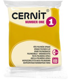 Cernit number one süthető gyurma sárga 56g