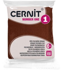 Cernit number one süthető gyurma barna 56g