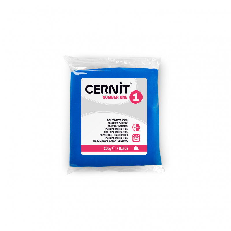 Cernit number one süthető gyurma kék 250g
