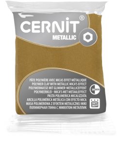 Cernit metallic gazdag arany 56g