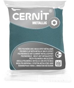 Cernit metallic türkiz arany 56g