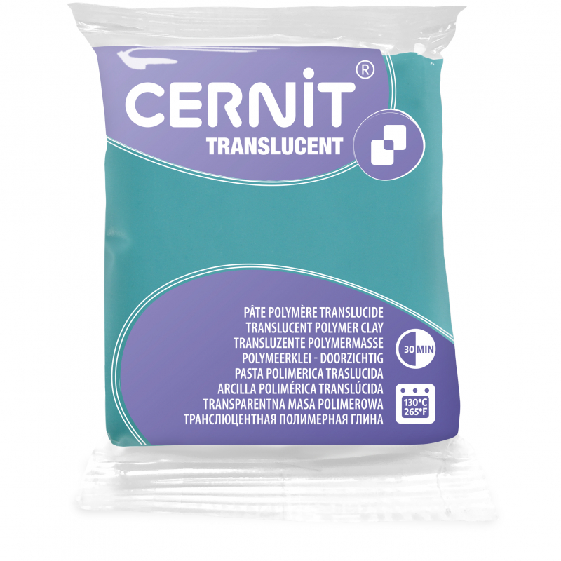 Cernit Trans süthető gyurma smaragd 56g