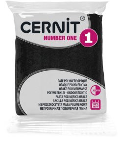Cernit number one süthető gyurma fekete 56g