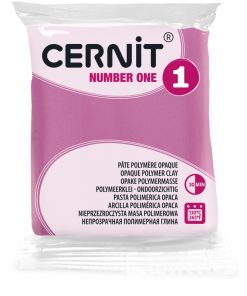 Cernit number one süthető gyurma fukszia 56g