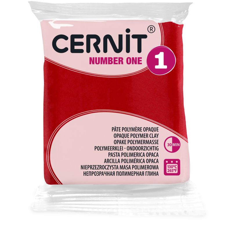 Cernit number one süthető gyurma karácsony piros 56g