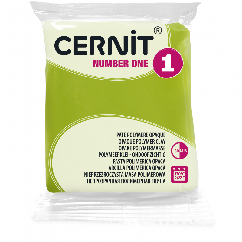 Cernit number one süthető gyurma lime zöld 56g