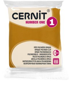 Cernit number one süthető gyurma okkersárga 56g