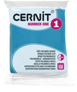 Cernit number one süthető gyurma türkizkék 56g