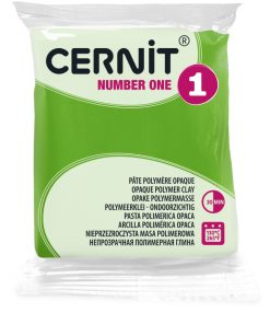 Cernit number one süthető gyurma világoszöld 56g