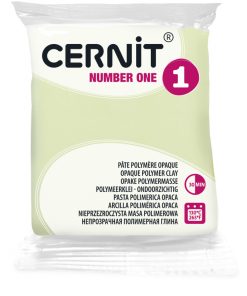 Cernit number one süthető gyurma pasztellsárga 56g