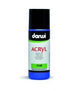 Darwi matt eredeti kék akrilfesték 80ml