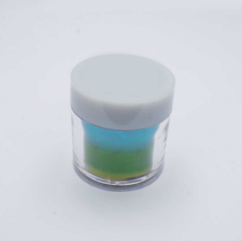 Transzferfólia kék-zöld-arany mintás 100x2,3cm - Image 2
