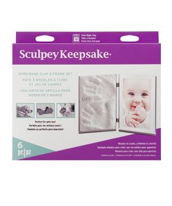 Sculpey kézlenyomat ajándékszett kerettel