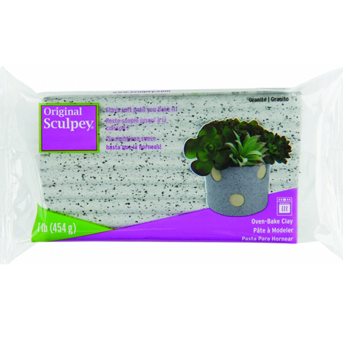 Sculpey original szürke gránit 454g