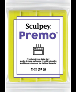 Premo süthető gyurma fluoreszkáló sárga 57g