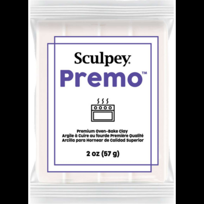 Premo süthető gyurma áttetsző fehér 57g
