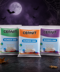 Cernit süthető gyurma number one Halloween szett 3x56g