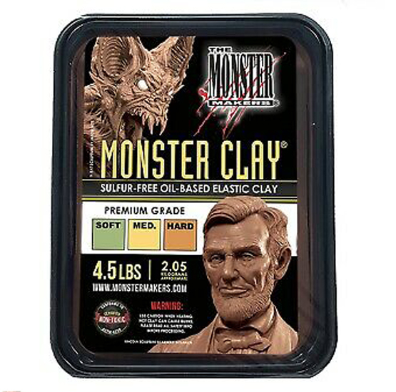 Monster clay barna kemény 2,05kg