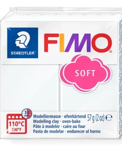 Fimo soft süthető gyurma fehér 57g