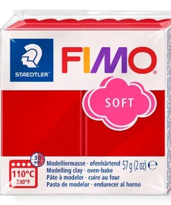 Fimo soft süthető gyurma karácsonypiros 57g