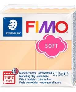 Fimo soft süthető gyurma pasztell őszibarack 57g
