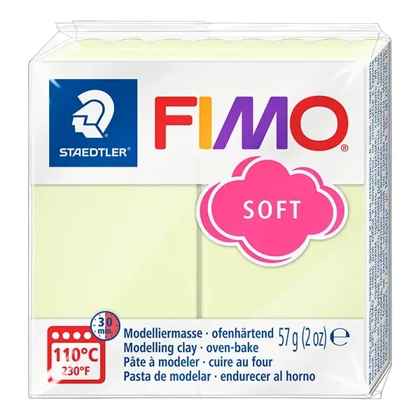 Fimo soft süthető gyurma pasztell vanilia 57g
