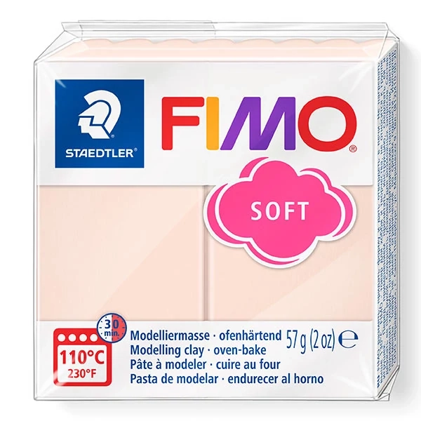 Fimo soft süthető gyurma bőrszín 57g