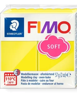 Fimo soft süthető gyurma citrom 57g