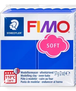 Fimo soft süthető gyurma fényeskék 57g