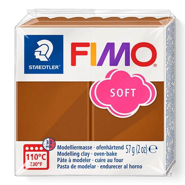 Fimo soft süthető gyurma karamell 57g