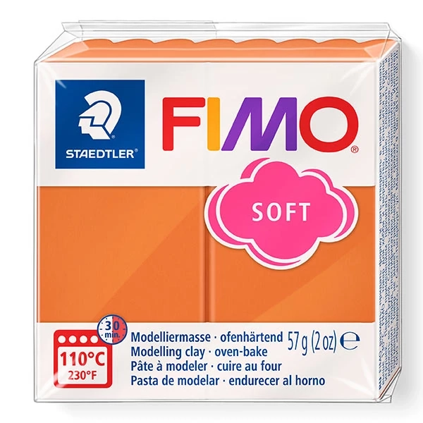 Fimo soft süthető gyurma konyak 57g