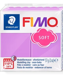 Fimo soft süthető gyurma levendula 57g