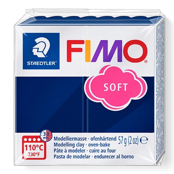 Fimo soft süthető windsorkék 57g