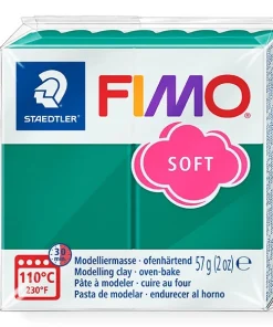 Fimo soft süthető gyurma smaragd 57g