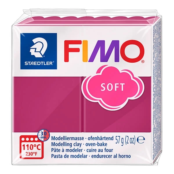 Fimo soft süthető gyurma fagyott bogyó 57g