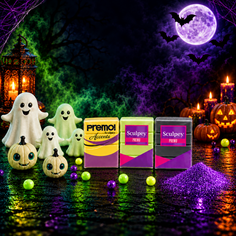 Premo süthető gyurma Halloween szett