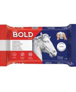 Smarta BOLD levegőn száradó modellezőgyurma – fehér, 500 g