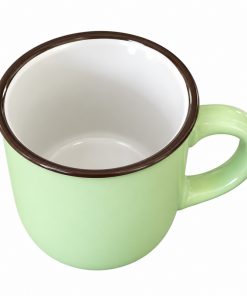 Alternative view of Kicsi mentazöld bögre barna peremmel 80ml