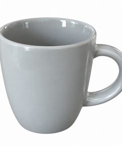 Fényes szürke bögre 300ml
