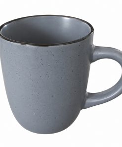 Matt rusztikus szürke bögre 350ml