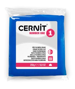 Cernit number one süthető gyurma kék 250g