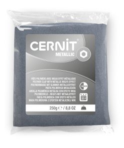 Cernit metallic ezüst 250g