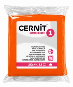 Cernit number one süthető gyurma narancssárga 250g