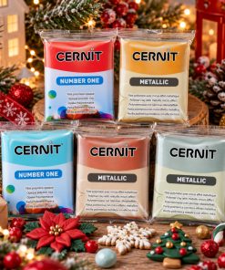 Cernit süthető gyurma number one karácsonyi szett 5x56g