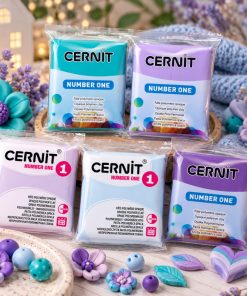 Cernit süthető gyurma number one hideg szett 5x56g